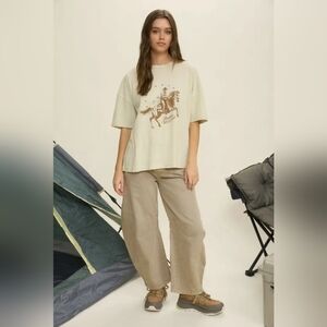 Rodeo Western Relaxed Short Sleeve Knit T-Shirt